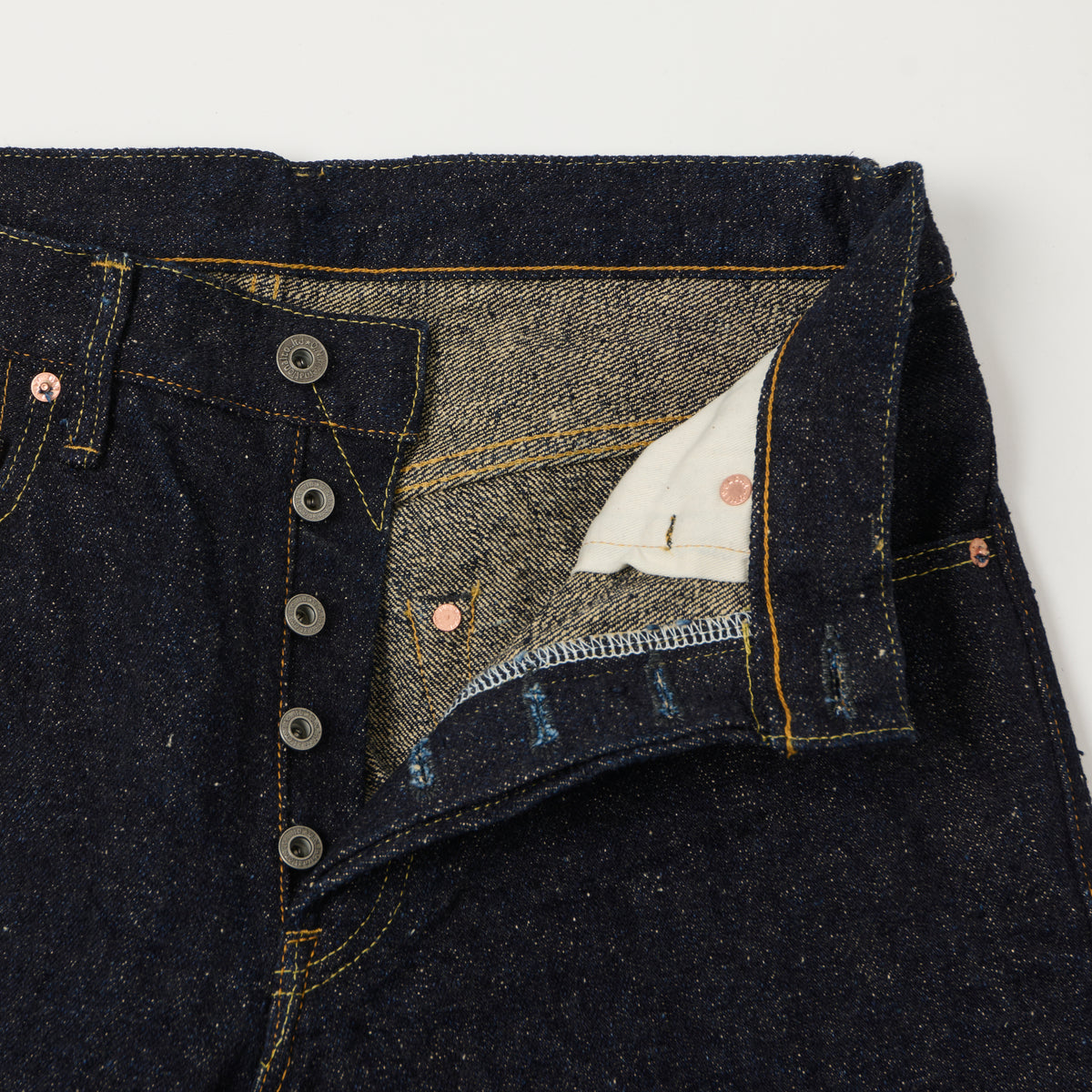 ONI Denim 200 Asphalt 20oz Wide Straight Jean - One Wash