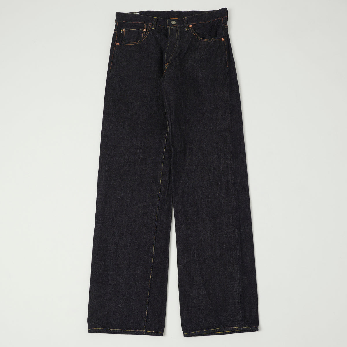 ONI Denim 200 15oz Wide Straight Jean - One Wash