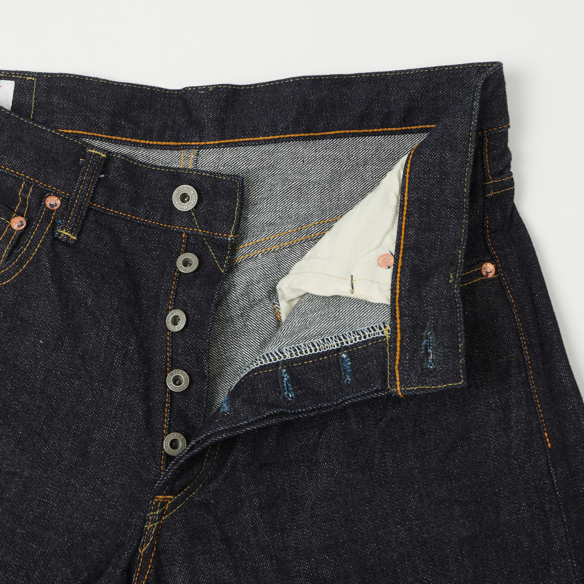 ONI Denim 200 15oz Wide Straight Jean - One Wash