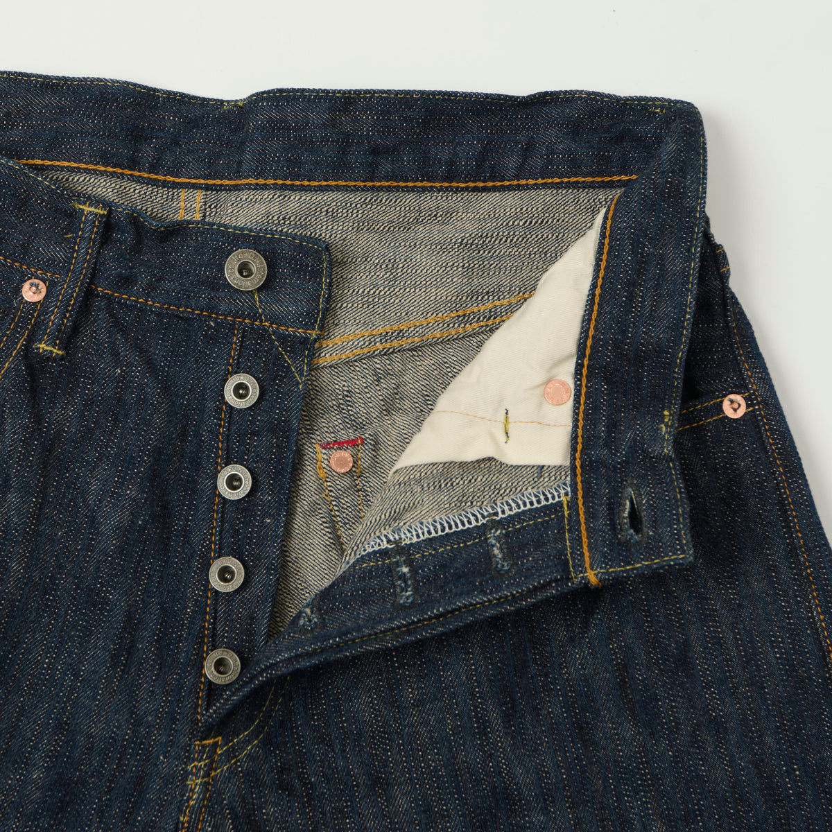 ONI Denim 200 Kase 16oz Natural Indigo Wide Straight Jean - One Wash