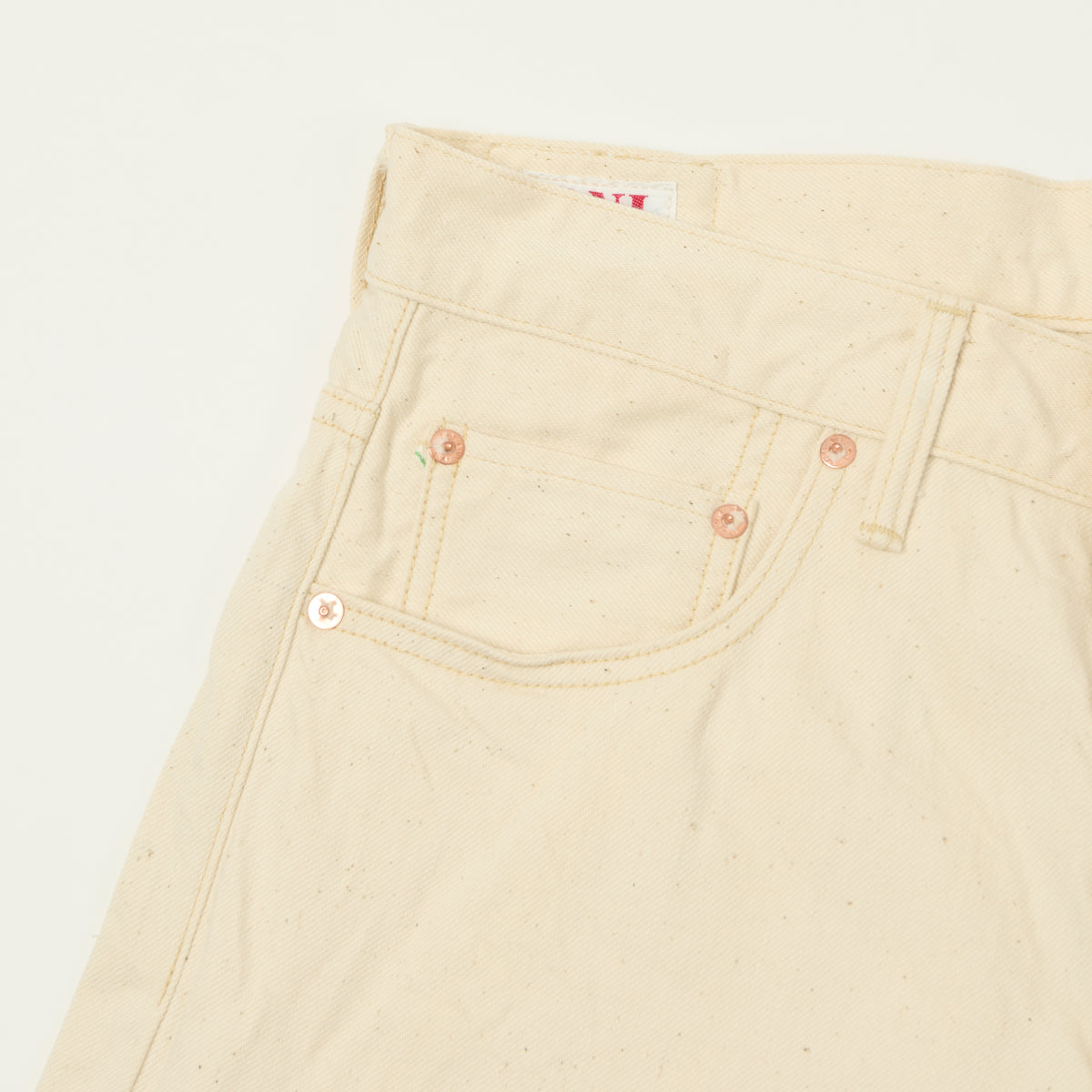 ONI Denim 200-EC 12.5oz Wide Straight Jean - Ecru