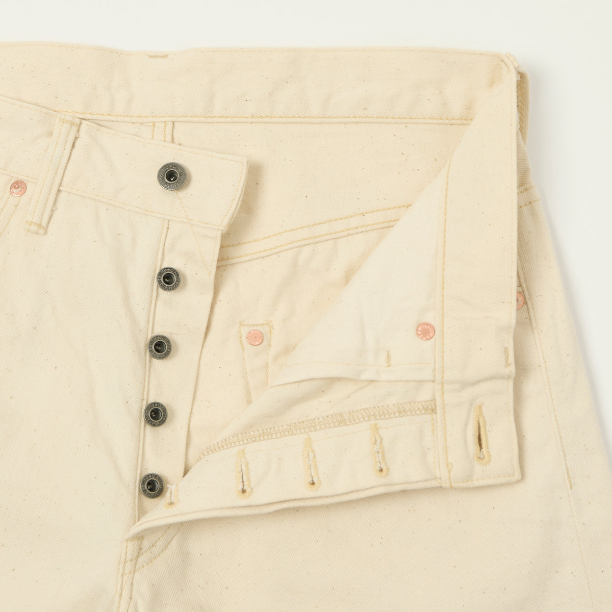 ONI Denim 200-EC 12.5oz Wide Straight Jean - Ecru