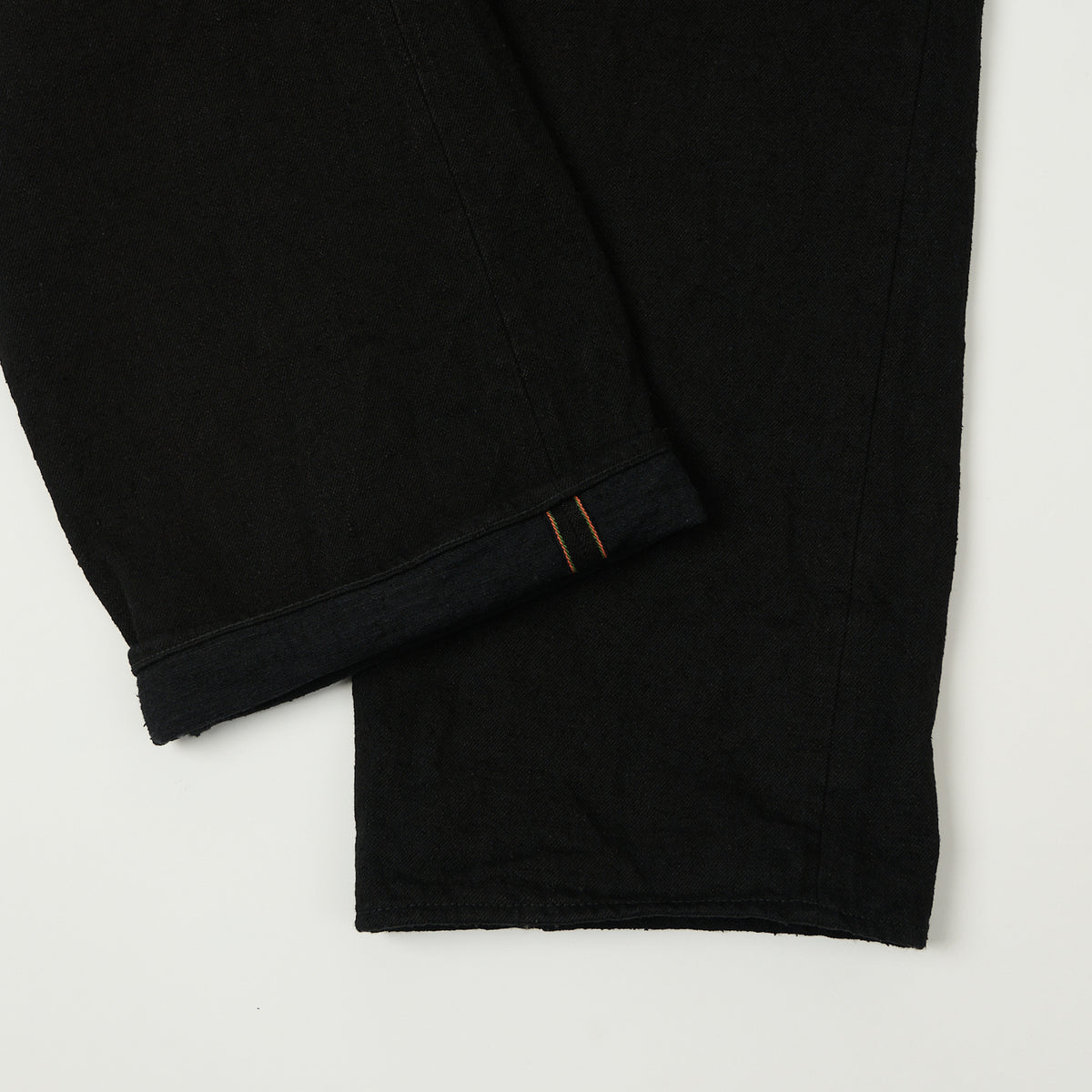 ONI Denim 222-CCDBKBK 'Crushed Concrete Denim' 15oz Extra Wide Straight Jean - Black