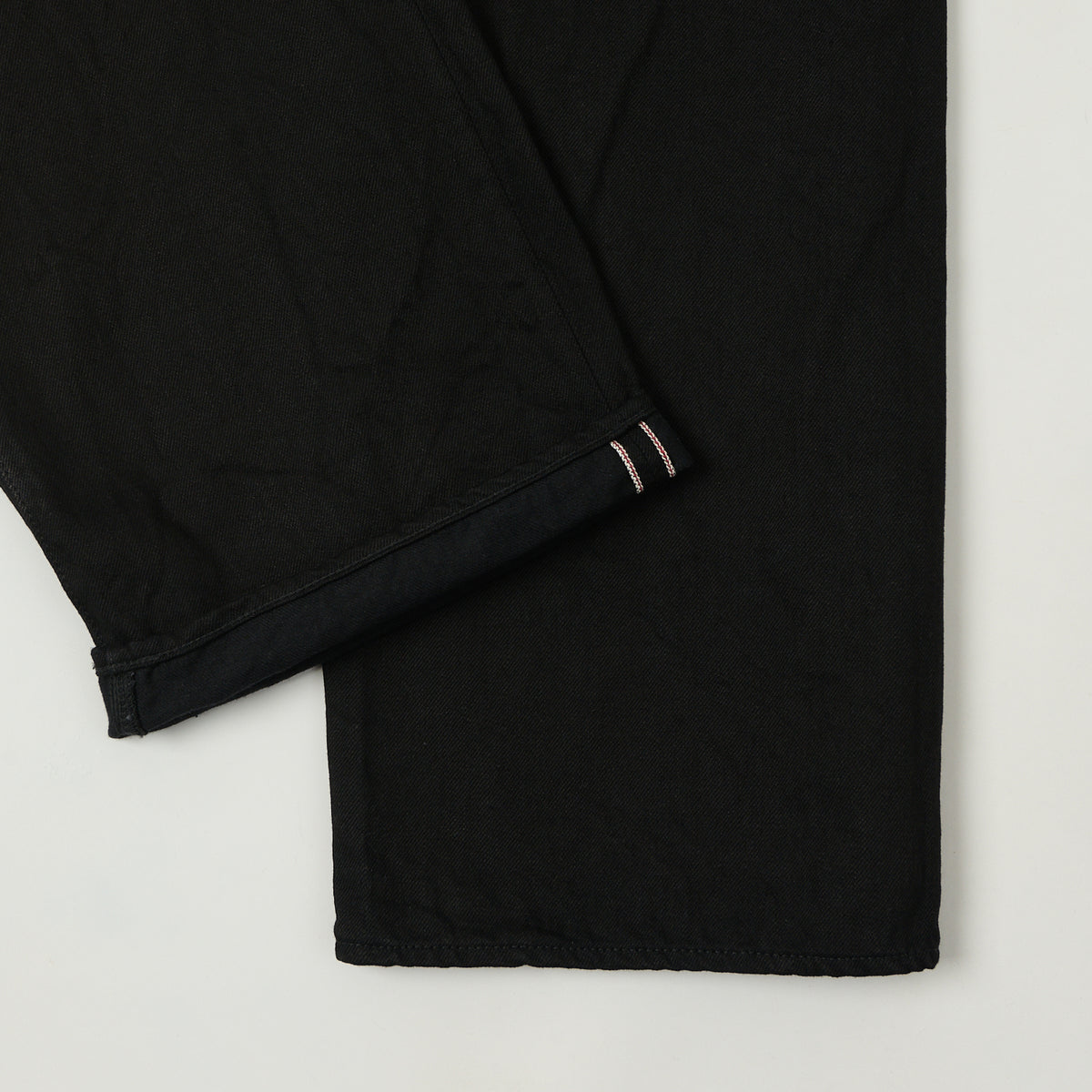ONI Denim 222-13BK 13oz Extra Wide Straight Jean - Black One Wash