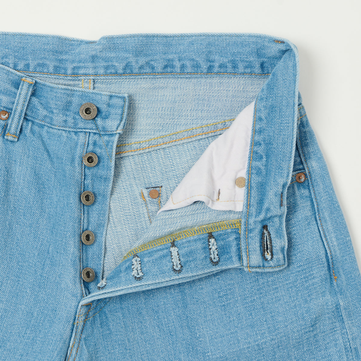 ONI Denim 222-Kiraku Extra Wide Straight Jean - Bleach Wash