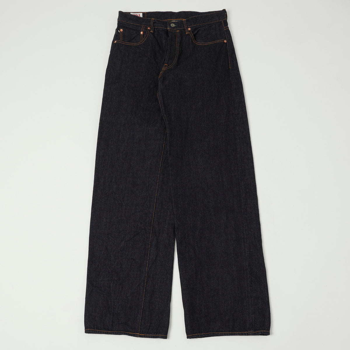ONI Denim 222 15oz Extra Wide Straight Jean - One Wash