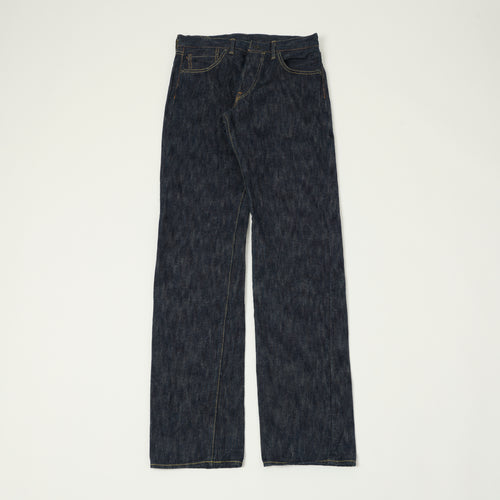 ONI Denim 245NIKHN Natural Indigo Kihannen 18oz Relaxed Tapered Jean - One Wash