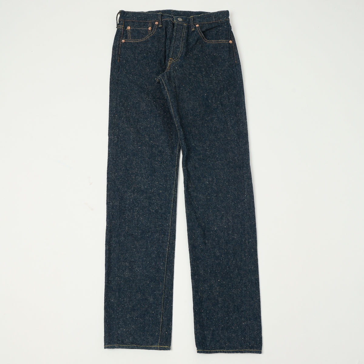 ONI Denim 246-CCD Kabuki 'Crushed Concrete Denim' 15oz Relaxed Tapered Jean - One Wash