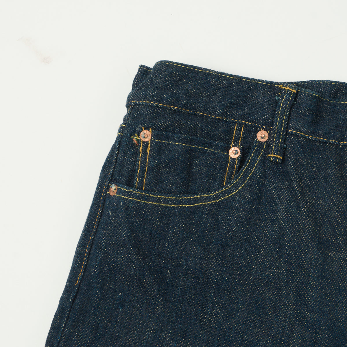 ONI Denim 246ZR-ECRU 'Secret Denim Ecru Weft' 20oz Relaxed Tapered Jean - One Wash