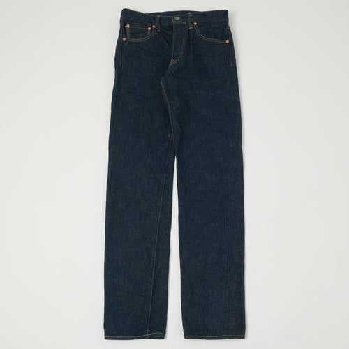 ONI Denim 246ZR-KABEG 20oz Secret Denim Kabuki Emi Relaxed Tapered Jean - One Wash
