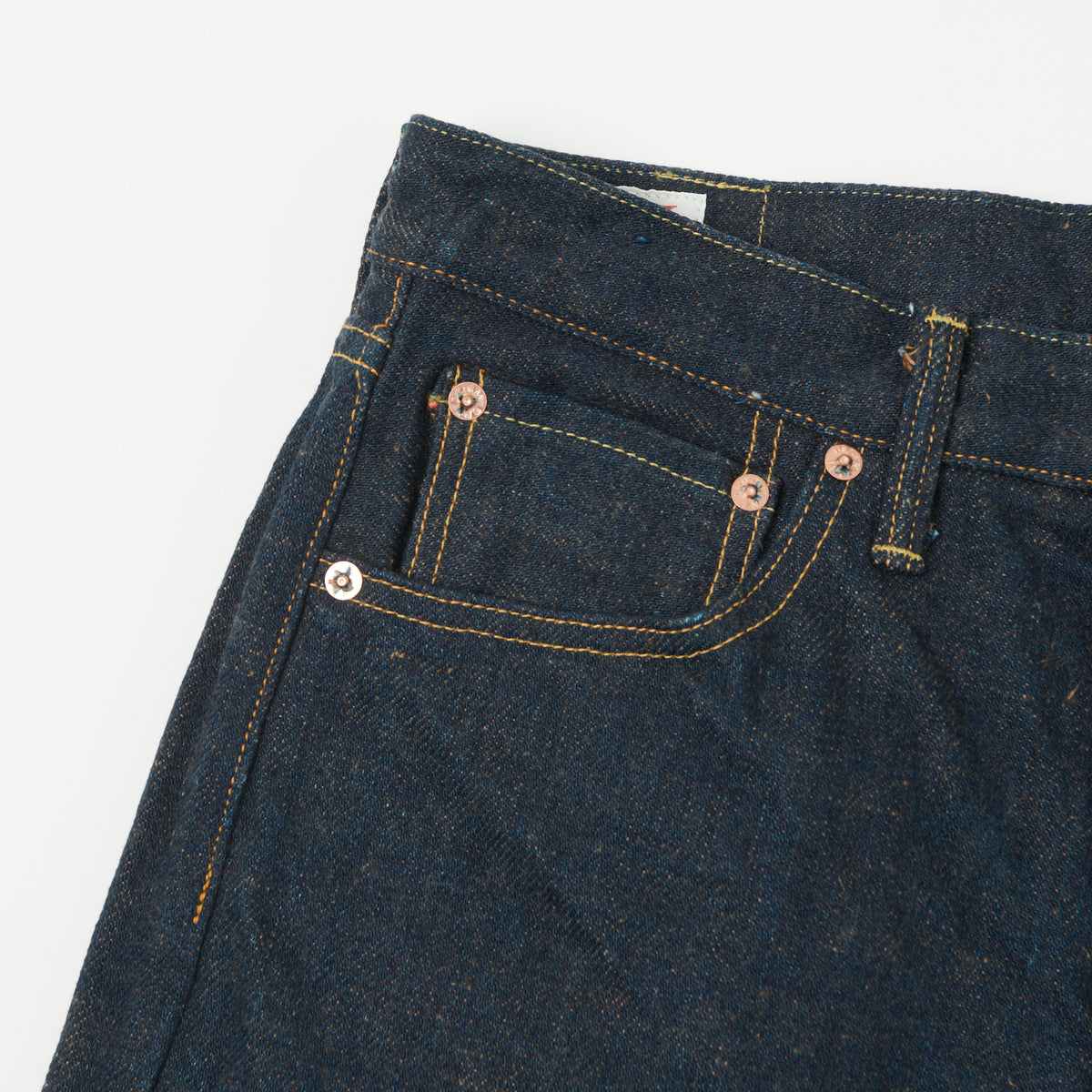 ONI Denim 246ZR-KAKBR 20oz Secret Denim Relaxed Tapered Jean - One Wash