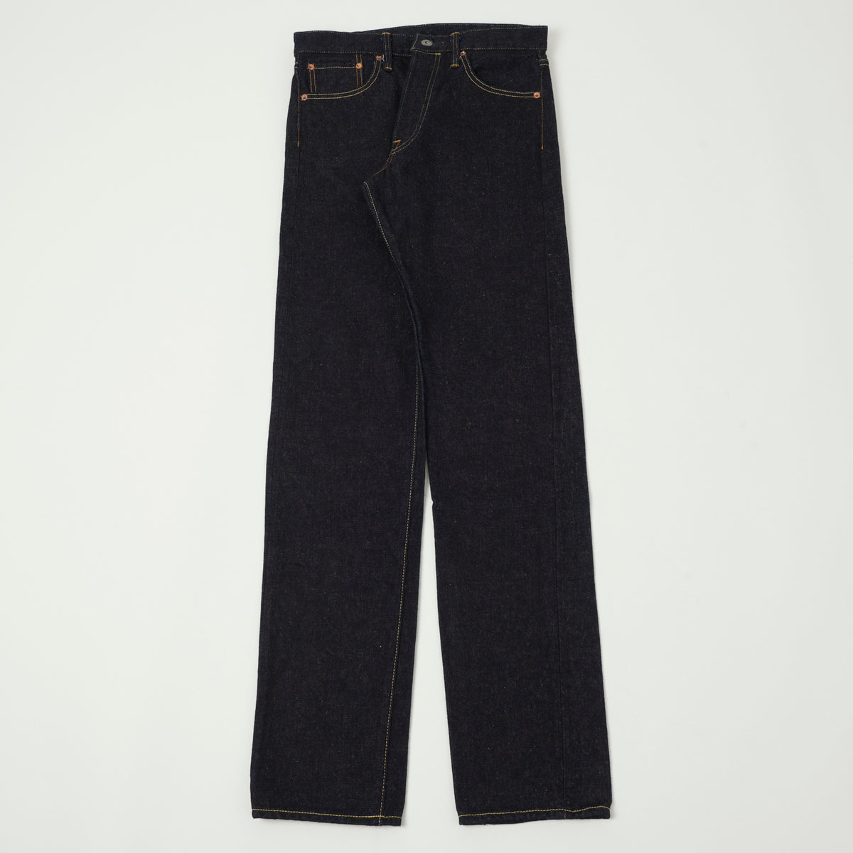 ONI Denim 246ZR-LT17G 17oz Low Tension Relaxed Tapered Jean - Dark Indigo One Wash