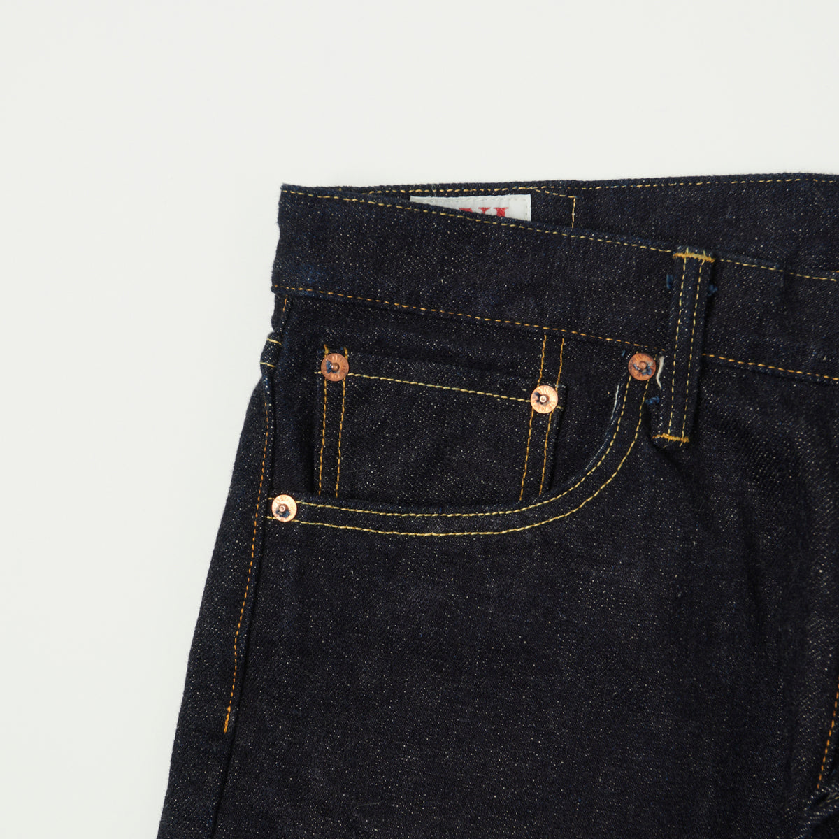 ONI Denim 246ZR-LT17G 17oz Low Tension Relaxed Tapered Jean - Dark Indigo One Wash