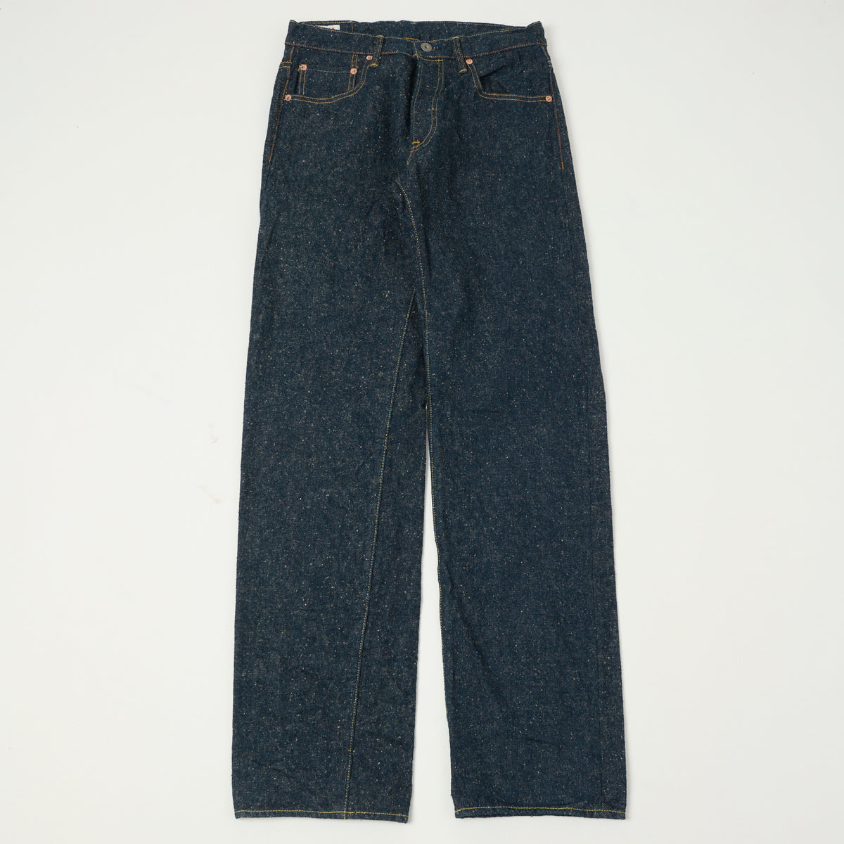 ONI Denim 266-CCD Kabuki 'Crushed Concrete Denim' 15oz Loose Straight Jean - One Wash