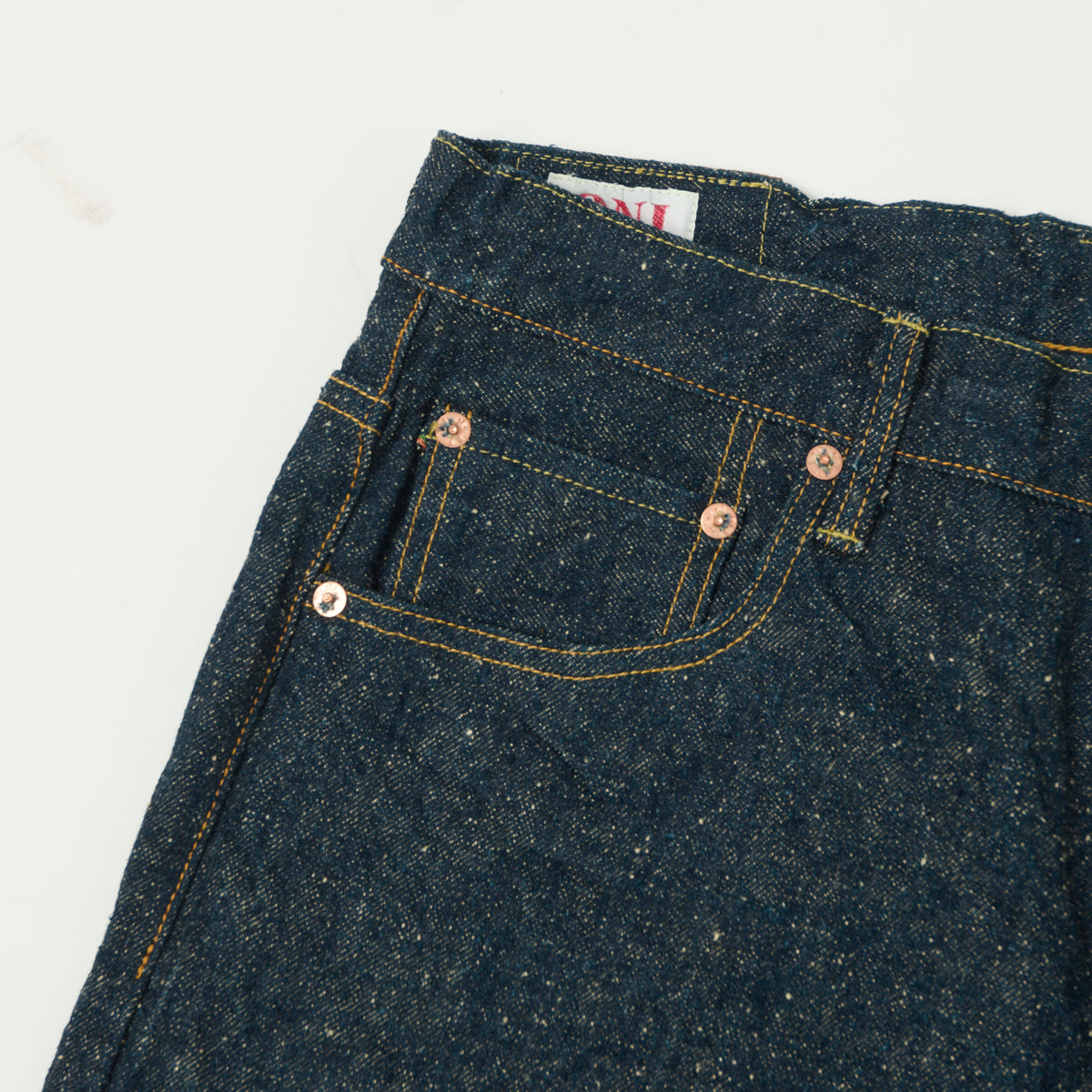 ONI Denim 266-CCD Kabuki 'Crushed Concrete Denim' 15oz Loose Straight Jean - One Wash