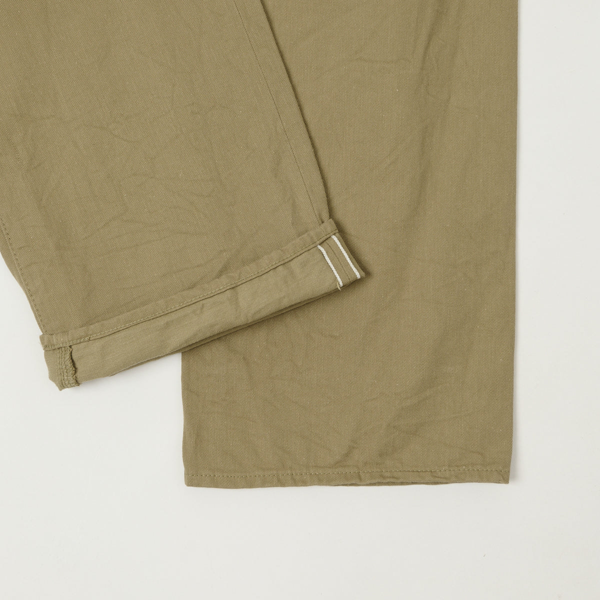 ONI Denim 266SVC-KHB Chino Cloth Loose Straight Jean - Khaki Beige