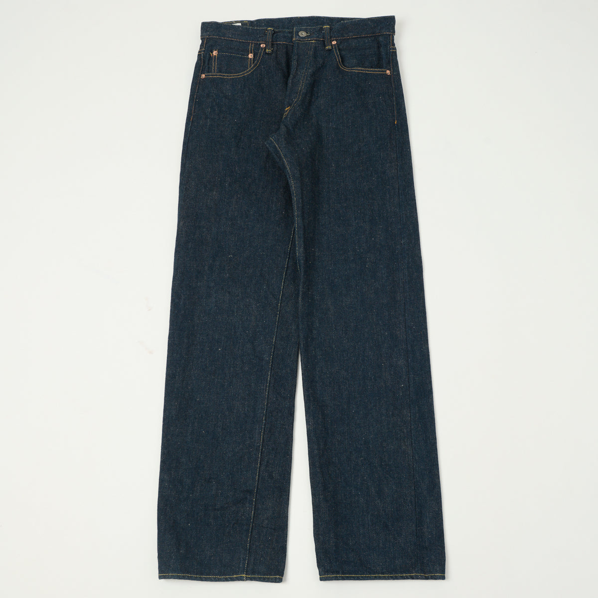 ONI Denim 266ZR-ECRU 'Secret Denim Ecru Weft' 20oz Loose Straight Jean - One Wash