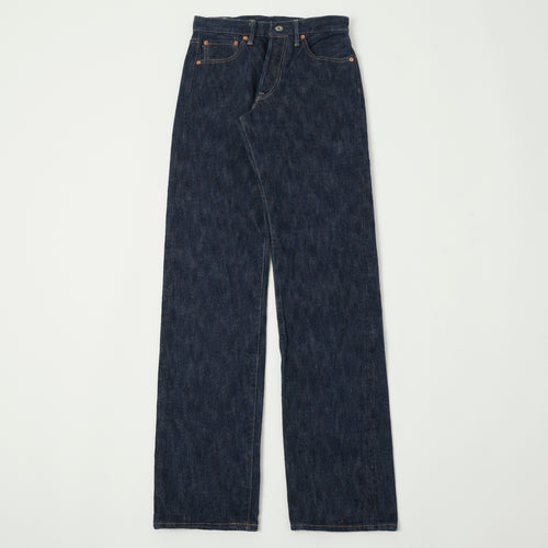ONI Denim 266 Kase 16oz Natural Indigo 'Kabuki' Selvedge Loose Straight Jean - One Wash