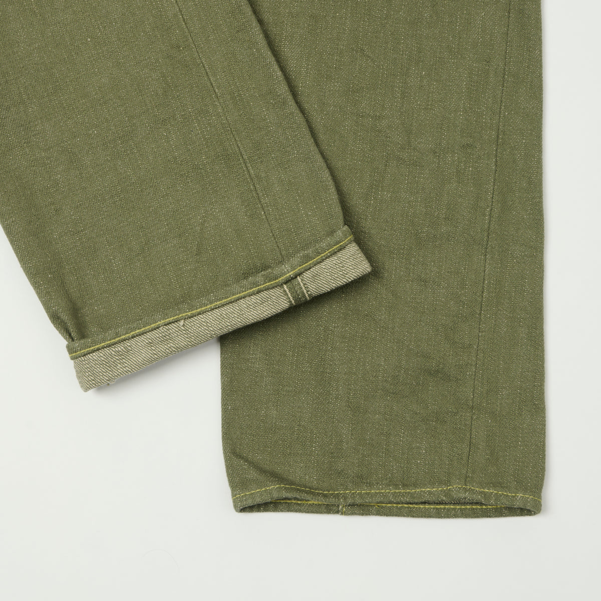 ONI Denim 270-OLD18 18oz Regular Straight Jean - Olive