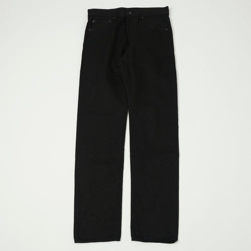 ONI Denim 286-13BK 13oz Regular Straight Jean - Black One Wash