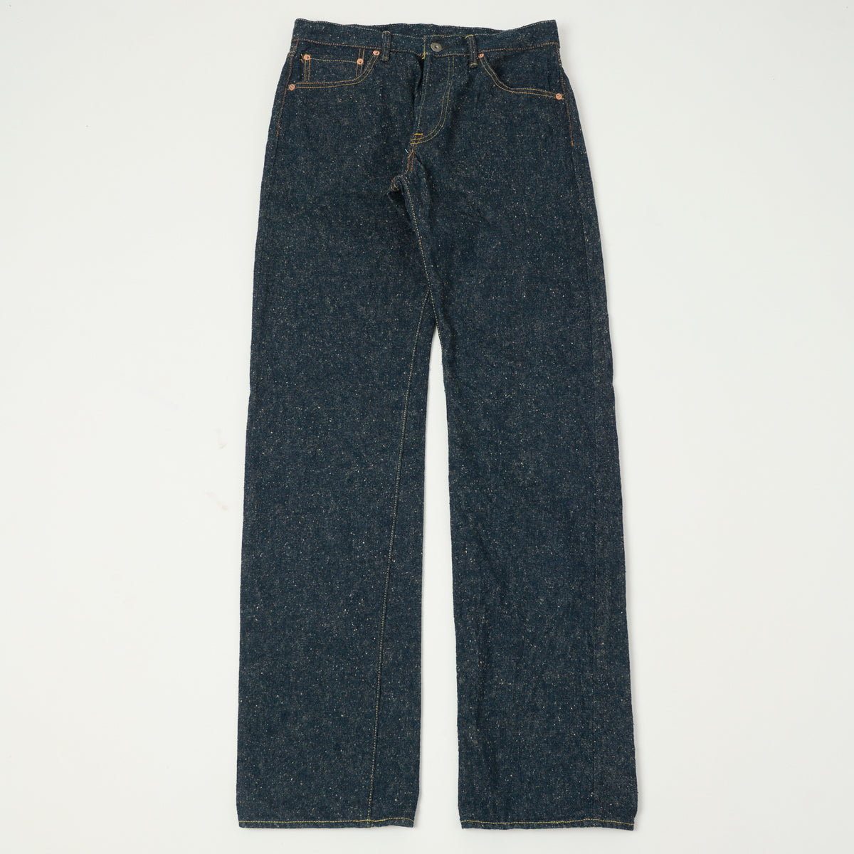 ONI Denim 288-CCD Kabuki 'Crushed Concrete Denim' 15oz Loose Straight Jean - One Wash