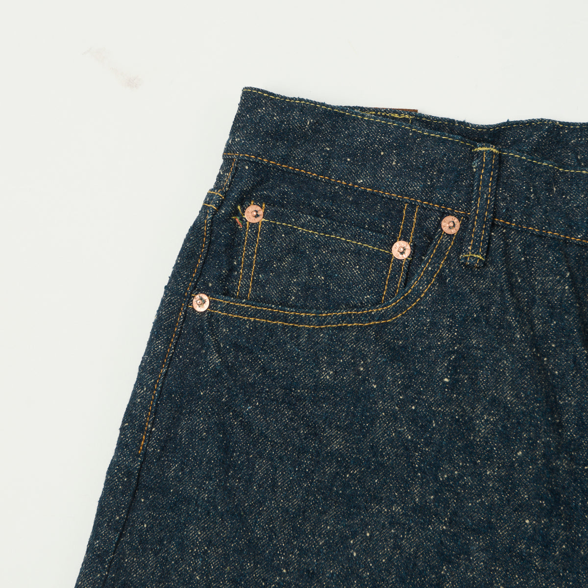 ONI Denim 288-CCD Kabuki 'Crushed Concrete Denim' 15oz Loose Straight Jean - One Wash