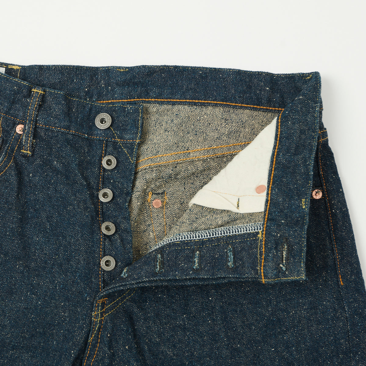 ONI Denim 288-CCD 'Crushed Concrete Denim' 15oz Loose Straight Jean - One Wash