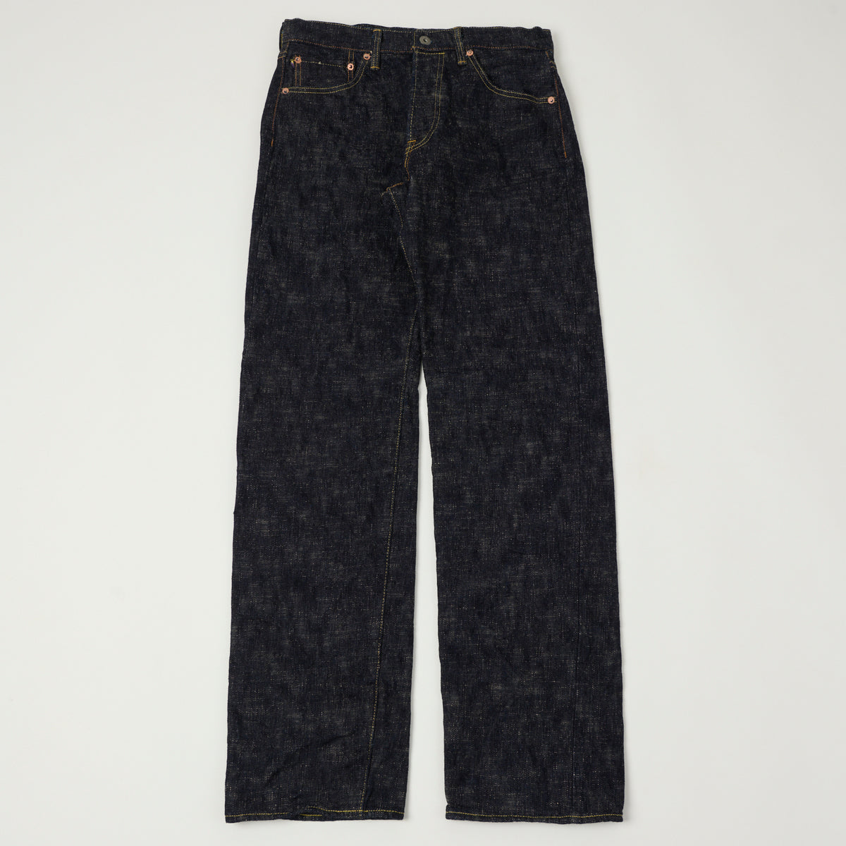 ONI Denim 288-Kasuri 17oz Loose Straight Jean - One Wash