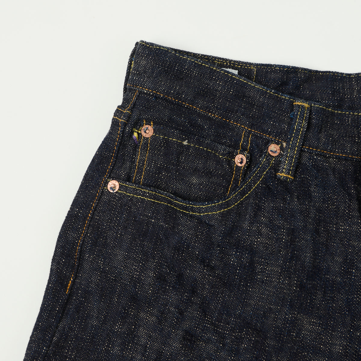 ONI Denim 288-Kasuri 17oz Loose Straight Jean - One Wash
