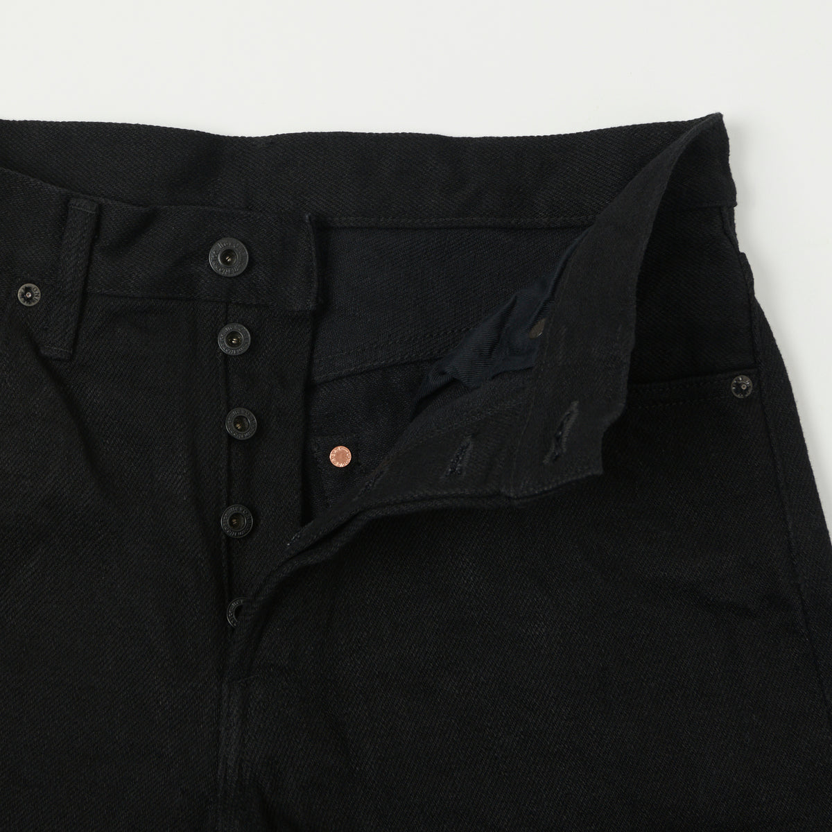 ONI Denim 288ZR-BKBK 20oz Secret Denim Loose Straight Jean - Black One Wash