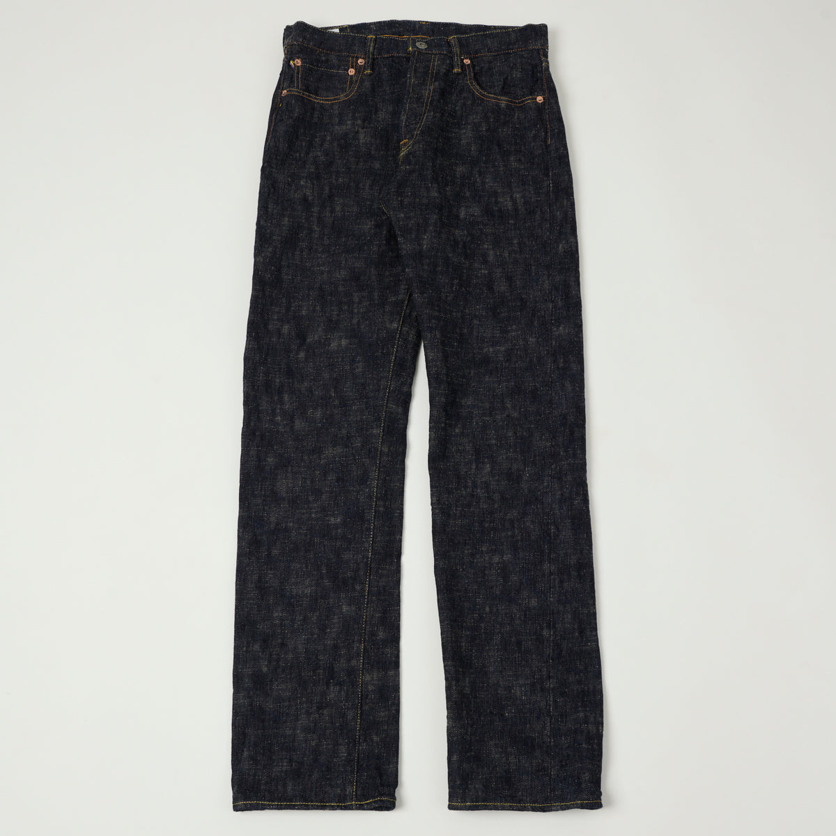 ONI Denim 505-Kasuri 17oz Regular Straight Jean - One Wash