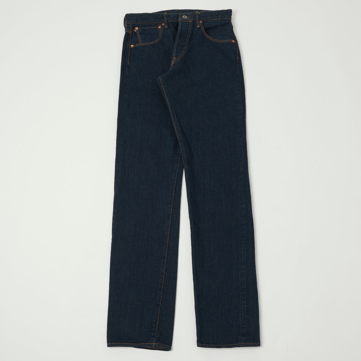 ONI Denim 510SHM 'Kiwami' Semi Hand Made 16oz Natural Indigo Slim Straight Jean - One Wash