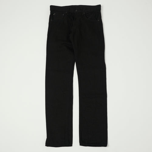 ONI Denim 566-13BK 13oz Straight Jean - Black One Wash