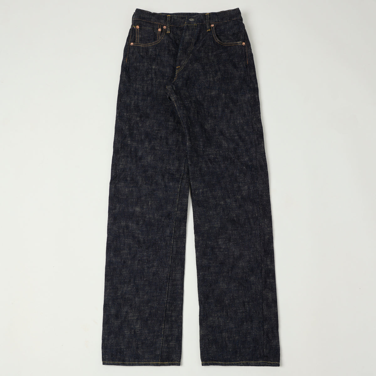 ONI Denim 595-Kasuri 17oz Regular Straight Jean - One Wash