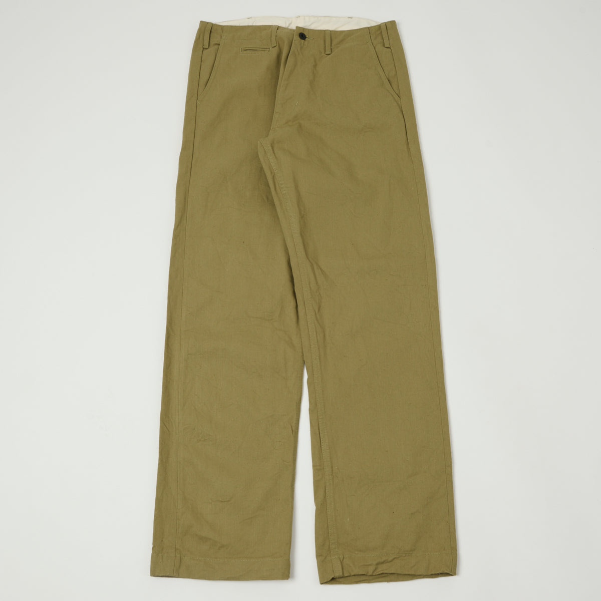 ONI Denim 777-BRD 'British Drill' Wide Straight Jean - Tan One Wash