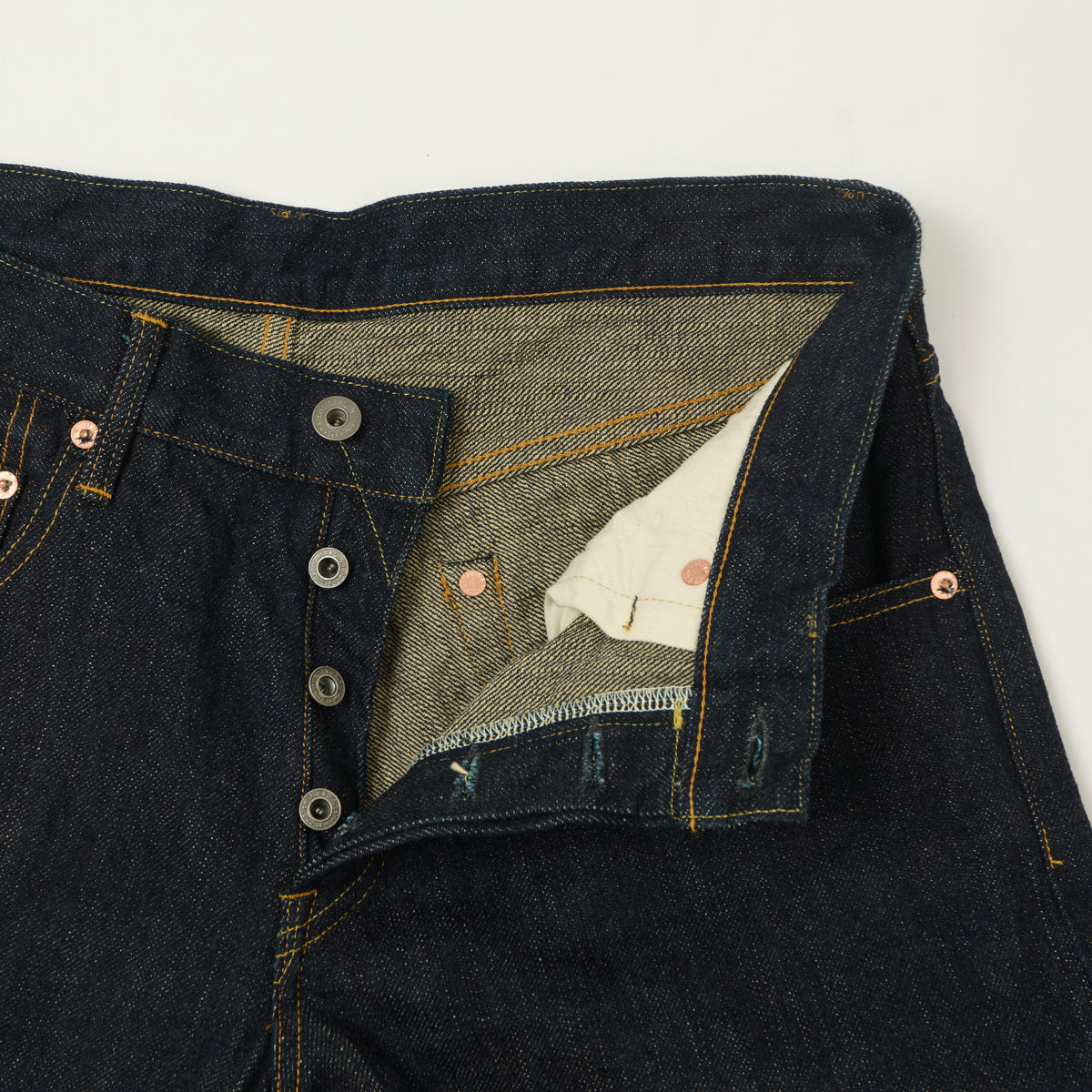 ONI Denim 622-GC15 Green Cast 15oz Regular Tapered Jean - One Wash
