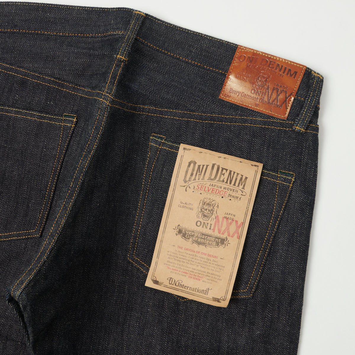 ONI Denim 622NXX 17oz Low Tension Regular Tapered Jean - Raw