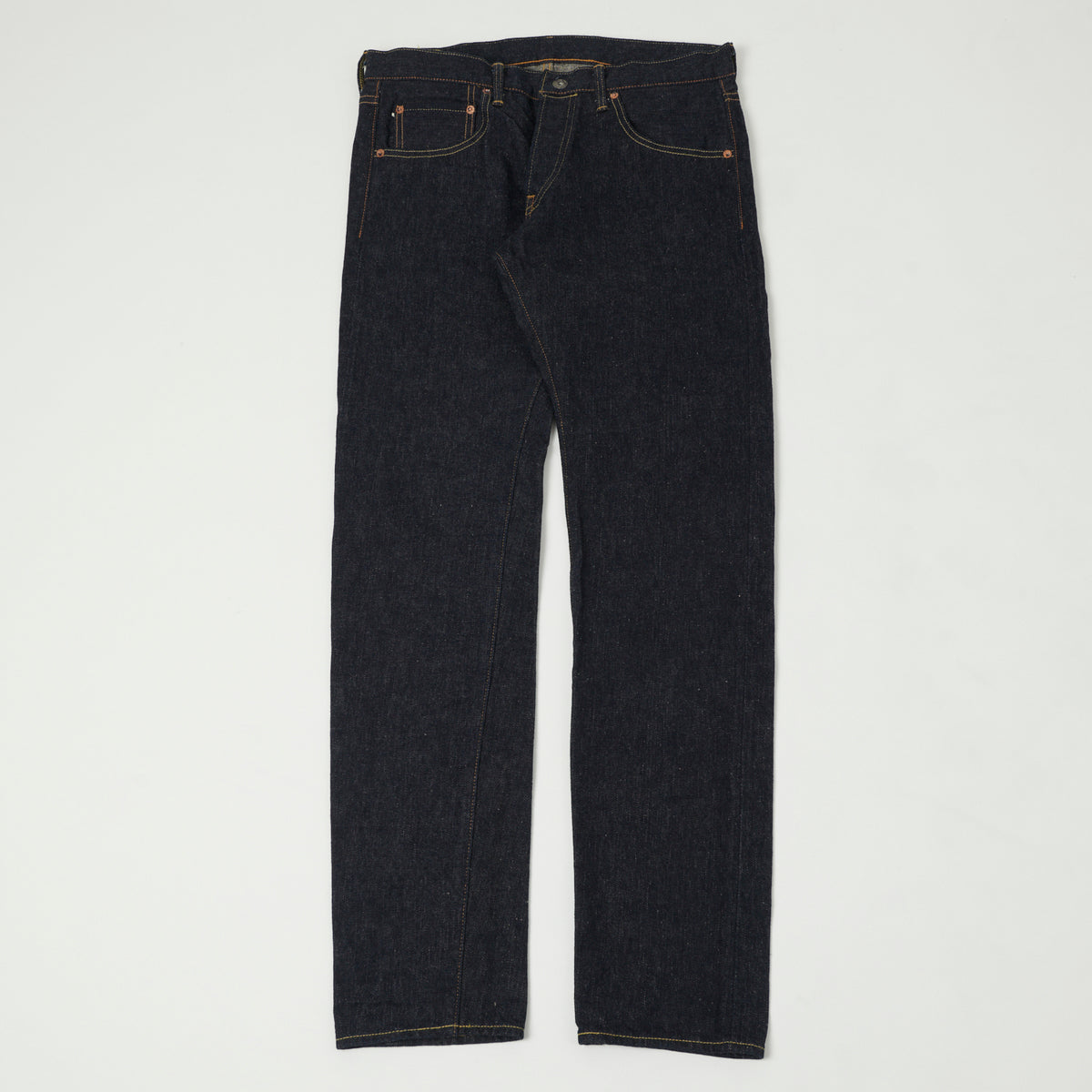 ONI Denim 622RC 16oz Natural Indigo Red Caliper Regular Tapered Jean - One Wash