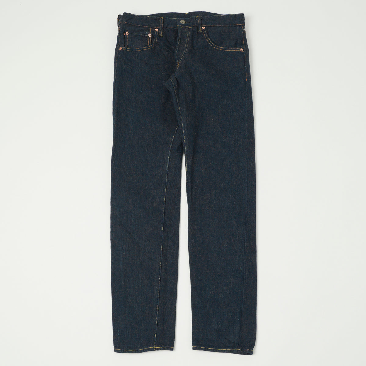 ONI Denim 622ZR-KAKBR 20oz Secret Denim Relaxed Tapered Jean - One Wash