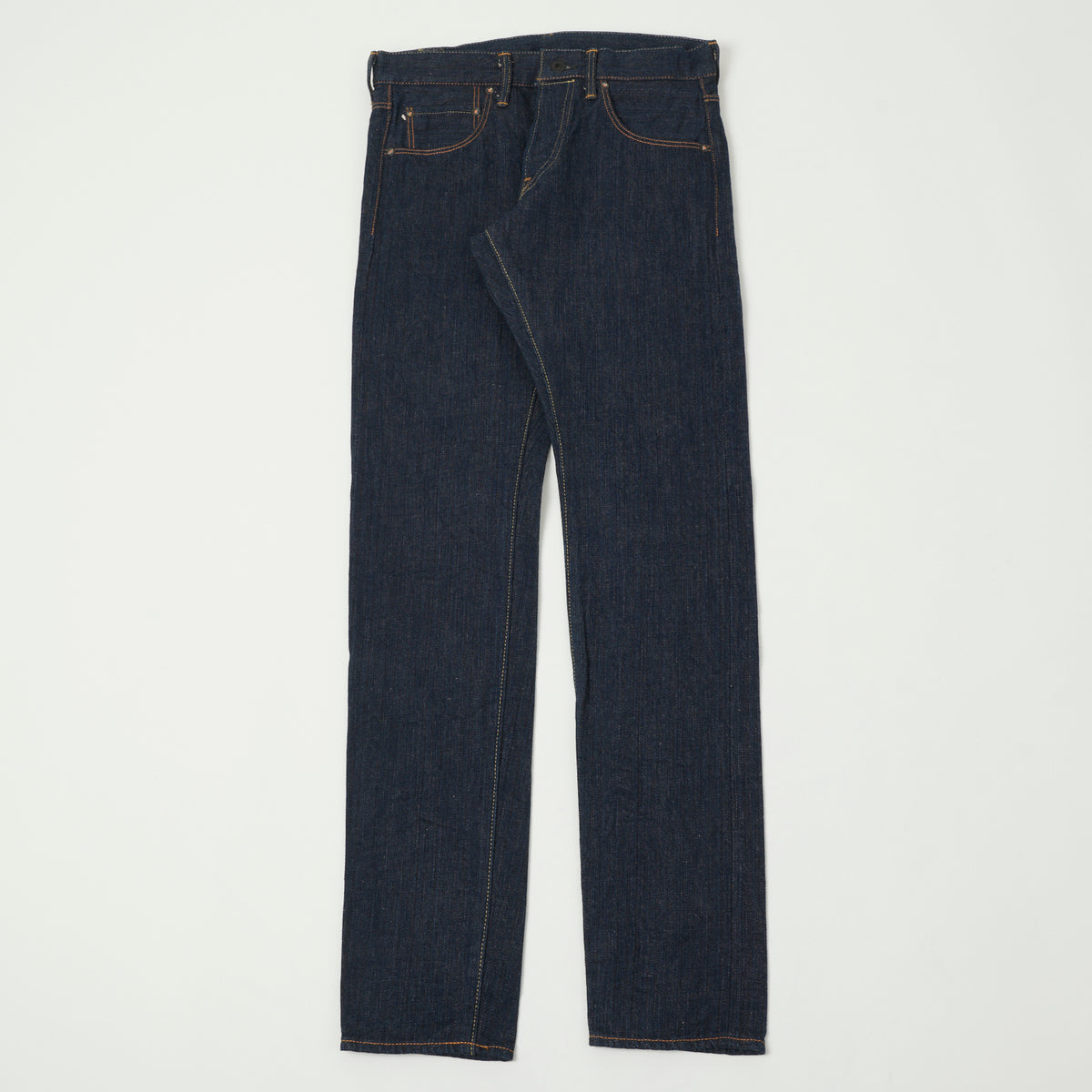 ONI Denim 640 'Kiwami' Semi Hand Made 16oz Natural Indigo Slim Tapered Jean - One Wash