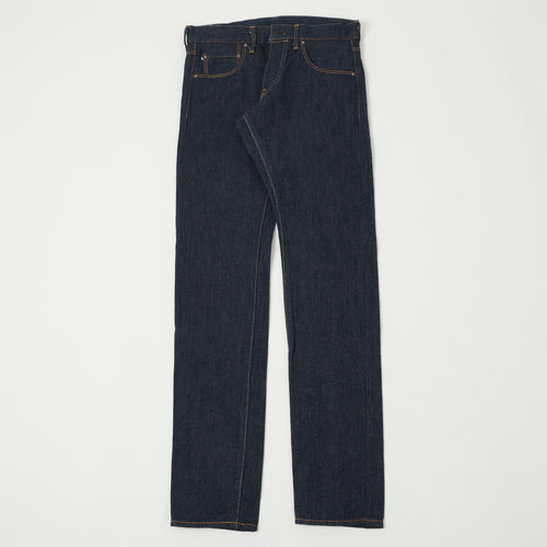 ONI Denim 640 'Kiwami' Semi Hand Made 16oz Natural Indigo Slim Tapered Jean - One Wash
