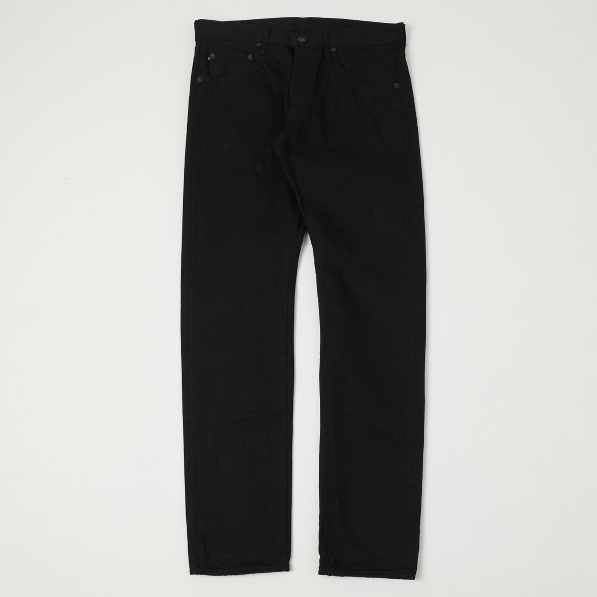 ONI Denim 642-13BK 13oz Regular Tapered Jean - Black One Wash