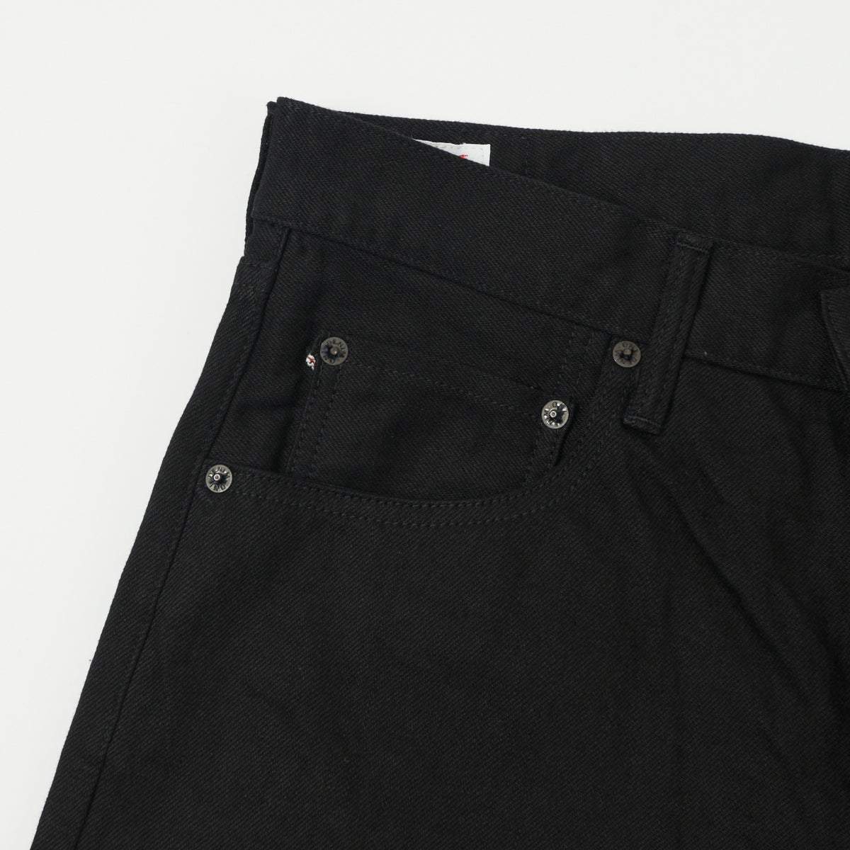 ONI Denim 642-13BK 13oz Regular Tapered Jean - Black One Wash