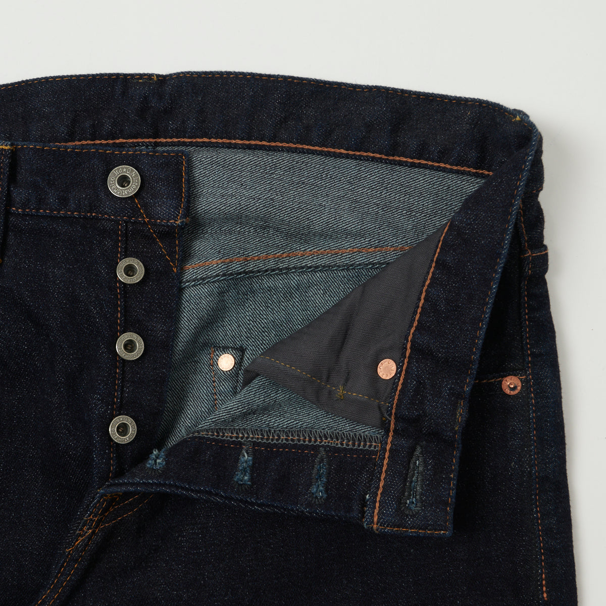 ONI Denim 665S Relax Spike Stretch 15oz Slim Tapered Jean - One Wash