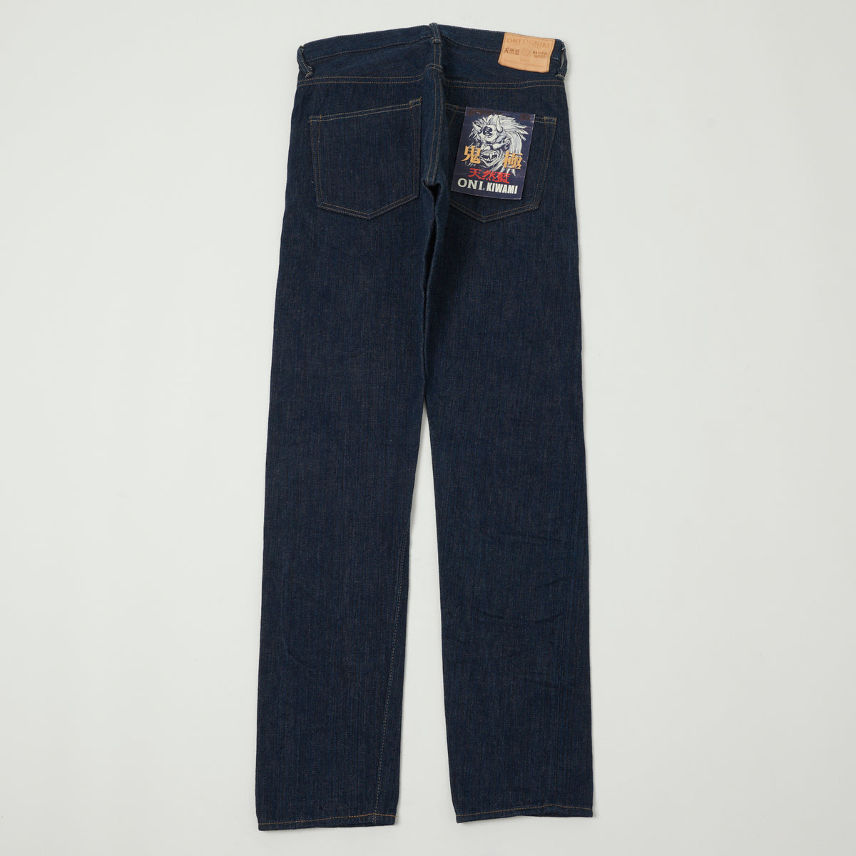 ONI Denim 679 Kiwami Natural Indigo 16oz Slim Tapered Jean - One Wash