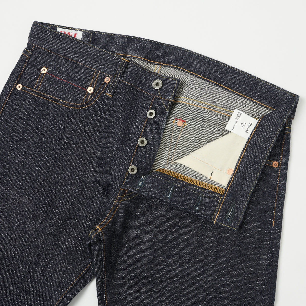 ONI Denim 686 14oz Slim Tapered Jean - Raw