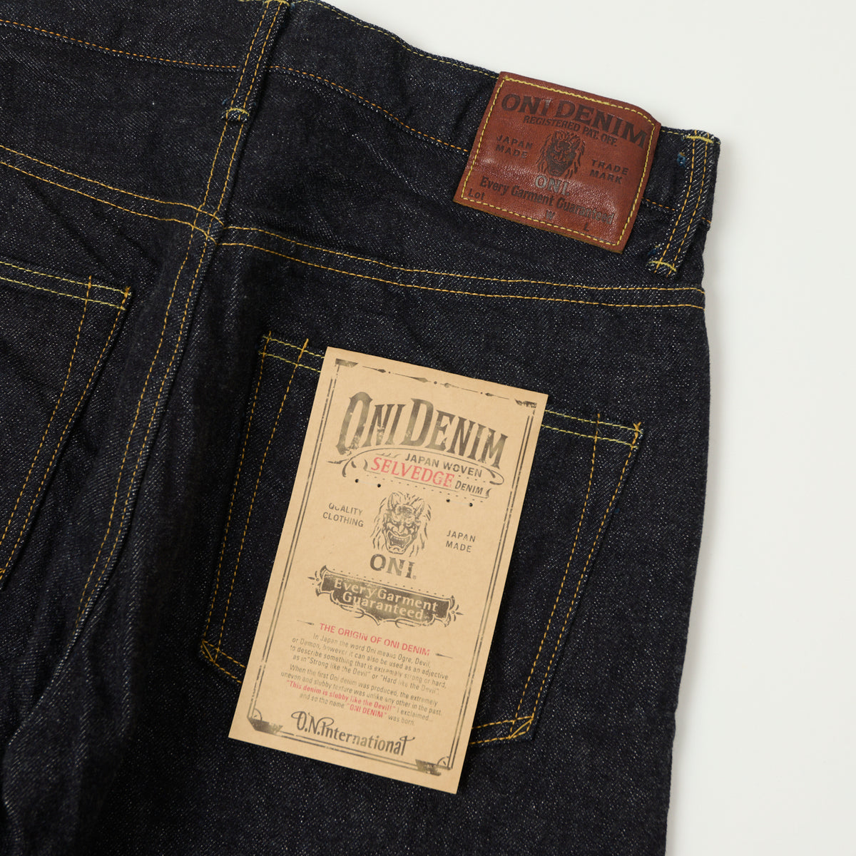 ONI Denim 266 15oz Loose Straight Jean - One Wash