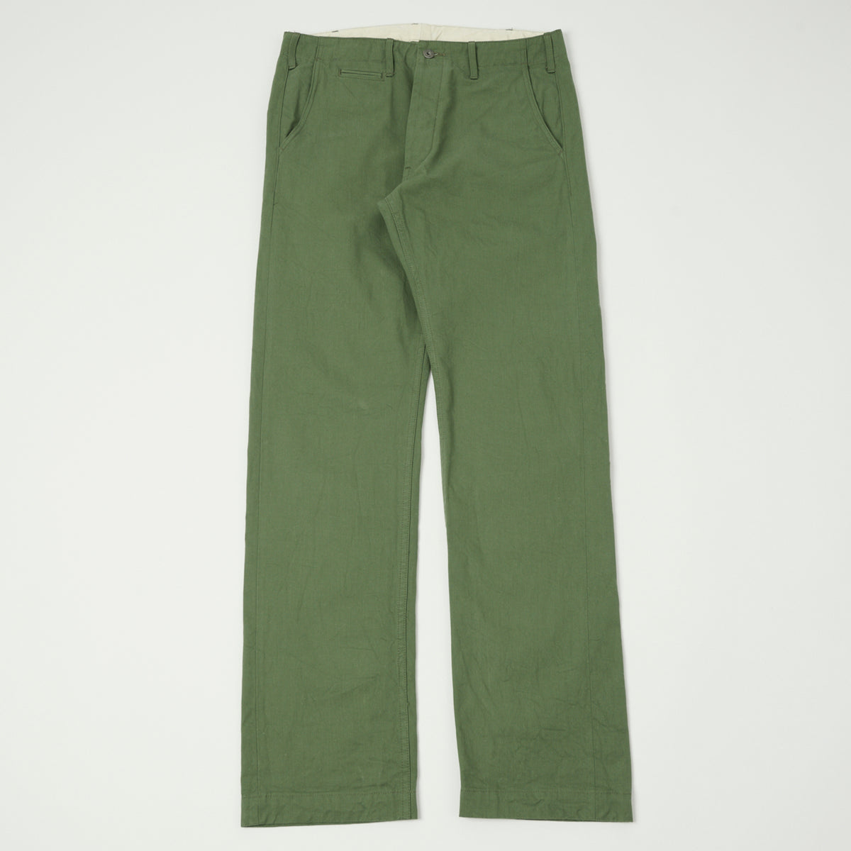 ONI Denim 737-SVC-LOL 9.5oz Selvedge Chino - Light Olive