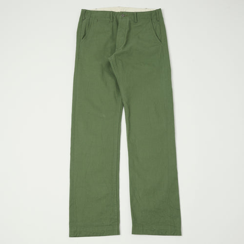 ONI Denim 737-SVC-LOL 9.5oz Selvedge Chino - Light Olive