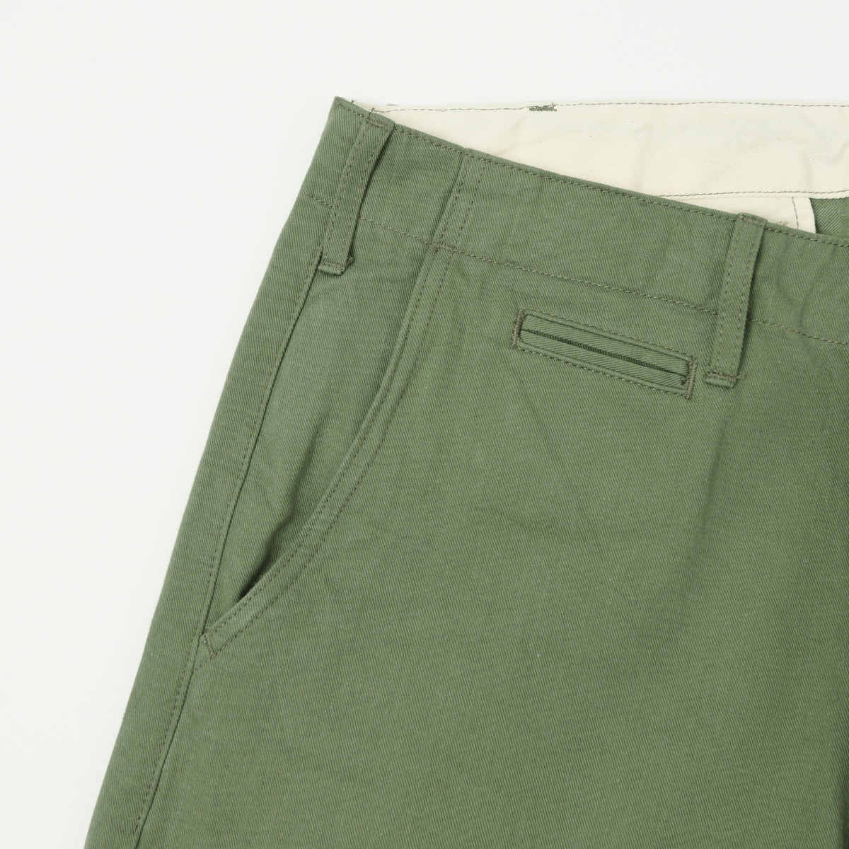 ONI Denim 737-SVC-LOL 9.5oz Selvedge Chino - Light Olive